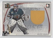 2004-05 ITG Heroes and Prospects Net Silver Vault Black 1/1 Alex Auld #NP-13 0c6