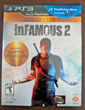 inFAMOUS 2 Collection PS3 Unopened Console Bundle Cardboard Sleeve NFR