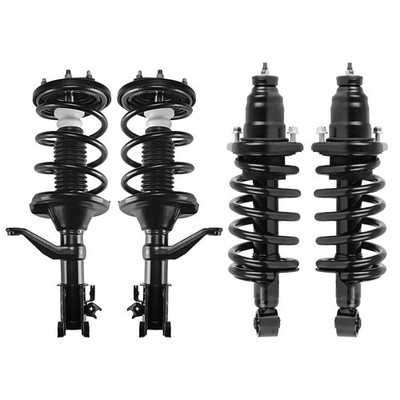 4PCS Front + Rear Complete Shocks Struts Assembly For 2003-2011 Honda Element