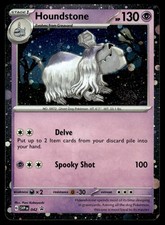 Houndstone SVP 042 SV Scarlet & Violet Cosmos Holo Black Star Promo Pokemon - NM