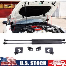 Steel Car Front Cover Hood Hydraulic Support Rod Trim For Nissan GTR R35 2008-19