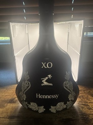 Hennessy X.O Cognac Luminous Rechargeable Dummy Bottle Only Used Once!