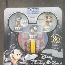 PEZ Disney Mickey 80 Years Collectibles Gift Set Limited Edition
