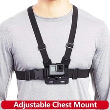 Adjustable Chest Mount Harness Strap For Action Camera Outdoor Sports Accessory