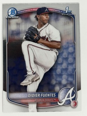 Didier Fuentes 1st Bowman 2025 Bowman Chrome Prospects #BCP-87 | eBay