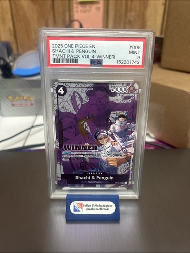 Shachi & Penguin (Winner Pack 2025 Vol. 4) graded PSA 9 for sale on eBay