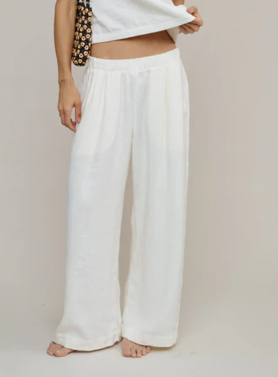 Jungmaven Hemp Cambria Pant Wide Leg NWT