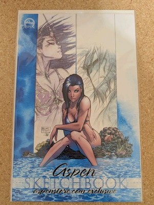 Aspen Sketchbook Michael Turner (Cover B) Issue #1 2003 Limited To 1500 NM