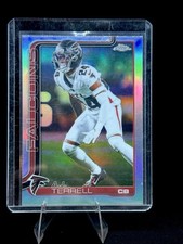2025 Topps Chrome A.J. Terrell #19 Refractor Atlanta Falcons Football