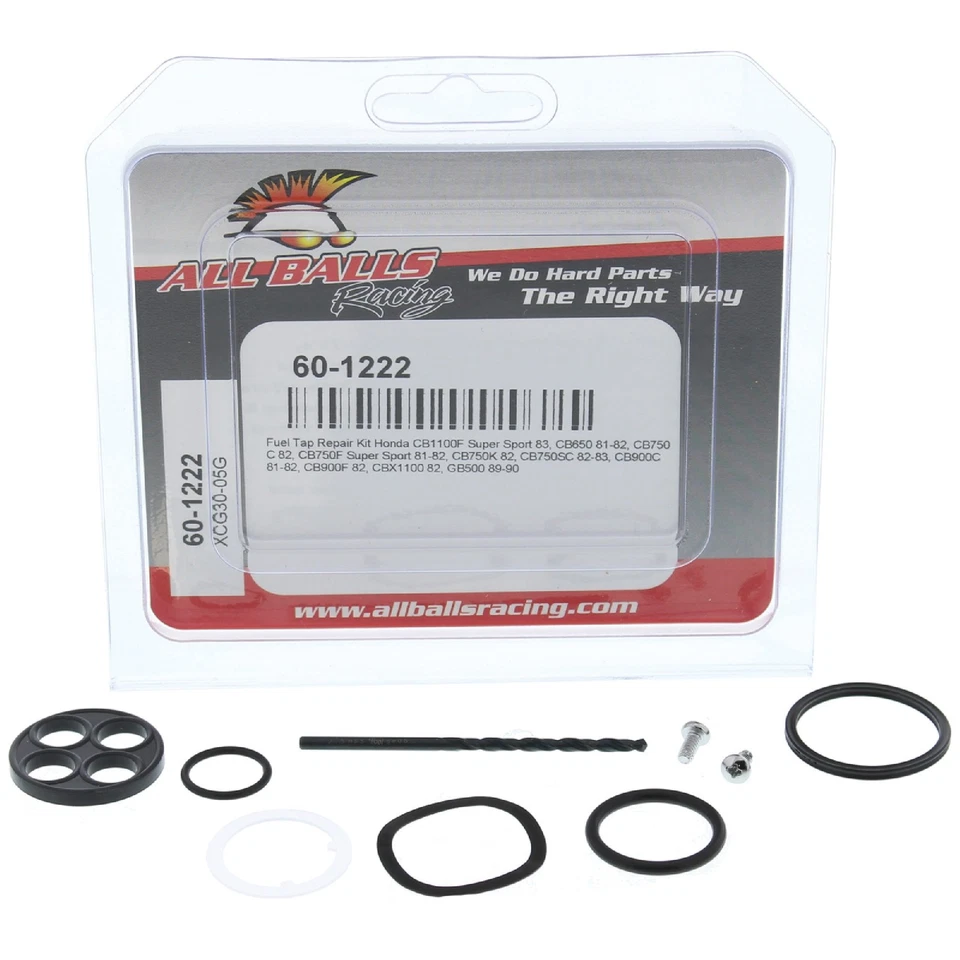 All Balls Fuel Tap Repair Kit – Honda Rivet Style for Honda CB 900 F 82 - Image 3 of 4
