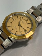 Baume & Mercier Riviera Quartz Watch Gold Silver 12-Edge Steel Band Used 5