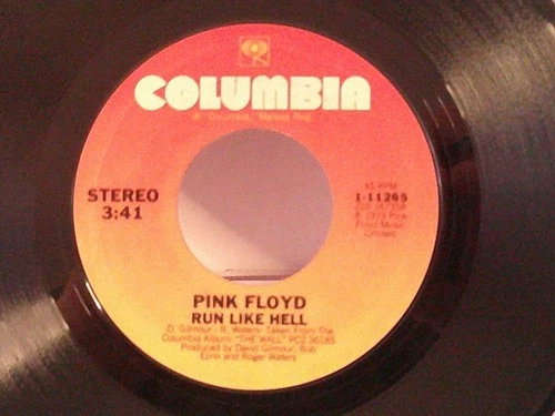 Pink Floyd,Col. 11265,"Run Like Hell"US,7" 45, 1979 classic rock,Mint-
