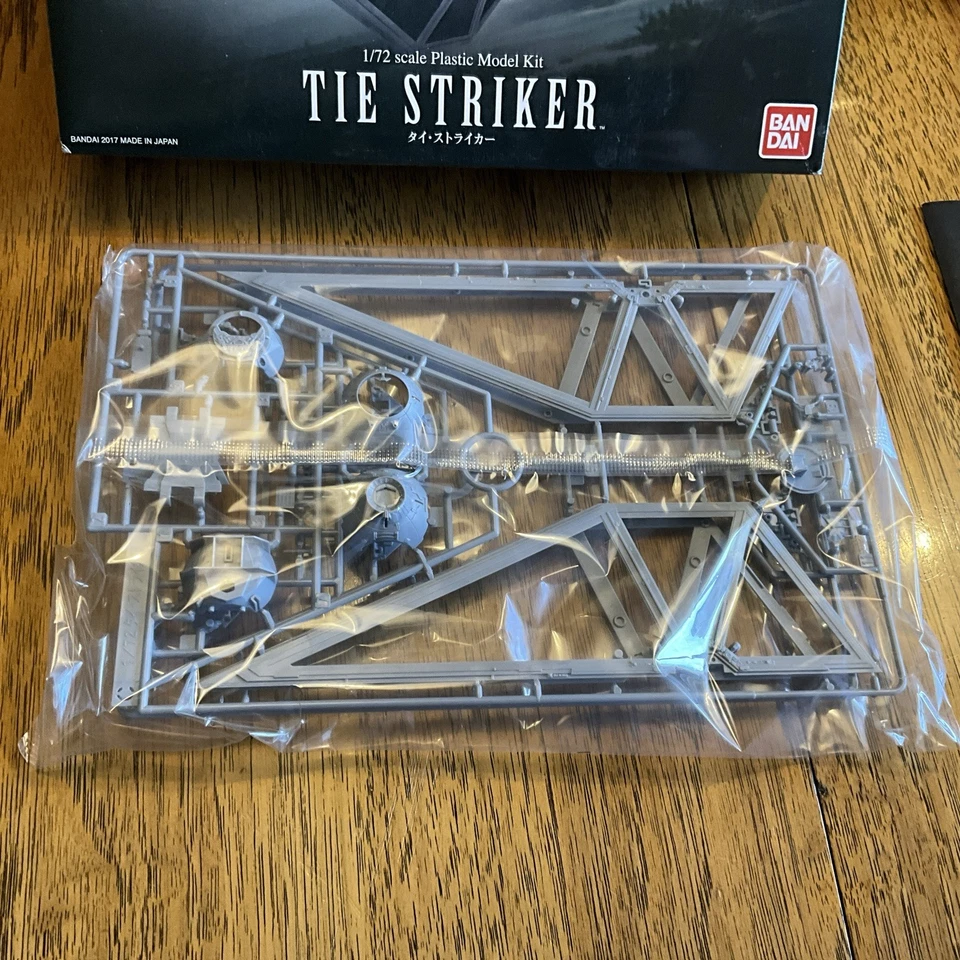 Bandai 1/72 Scale Model Kit Star Wars Rogue One Tie Striker Fighter 2017 - Image 3 of 4