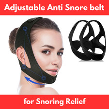 Anti Snoring Chin Strap Sleep Apnea Snore Stop Belt Snoreless Sleep Jaw Solution