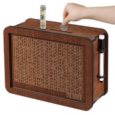 Savings Challenge Box for Kids  Adults - Piggy Bank Coin Bank Toy Gift