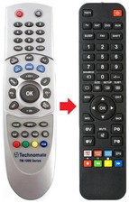 Fernbedienung geeignet für TECHNOMATE TM1000CI | TM1000CISUPER | TM1000D
