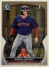 2023 Bowman Chrome Prospects 1st Roman Anthony #BCP-71 Red Sox