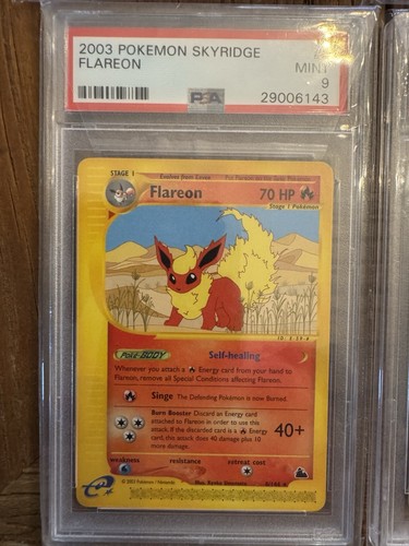 Flareon graded PSA 9 for sale on eBay