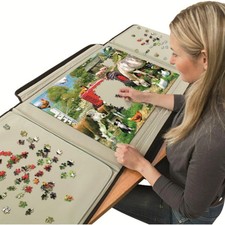 Portable Jigsaw 1000 Pieces Board Puzzle Storage Carry Safe Case Carrier New UK