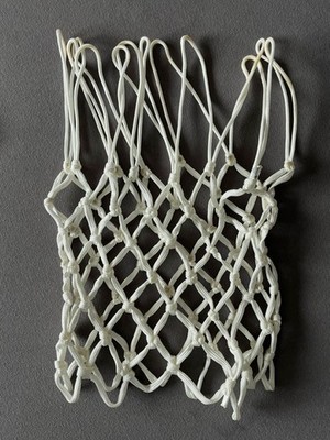 2017-18 Knicks vs Nets Game-Used Basketball Hoop Net Steiner Authenticated