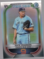 2021 Bowman Chrome Scouts Top 100 Nate Pearson #BTP-9 (RC)