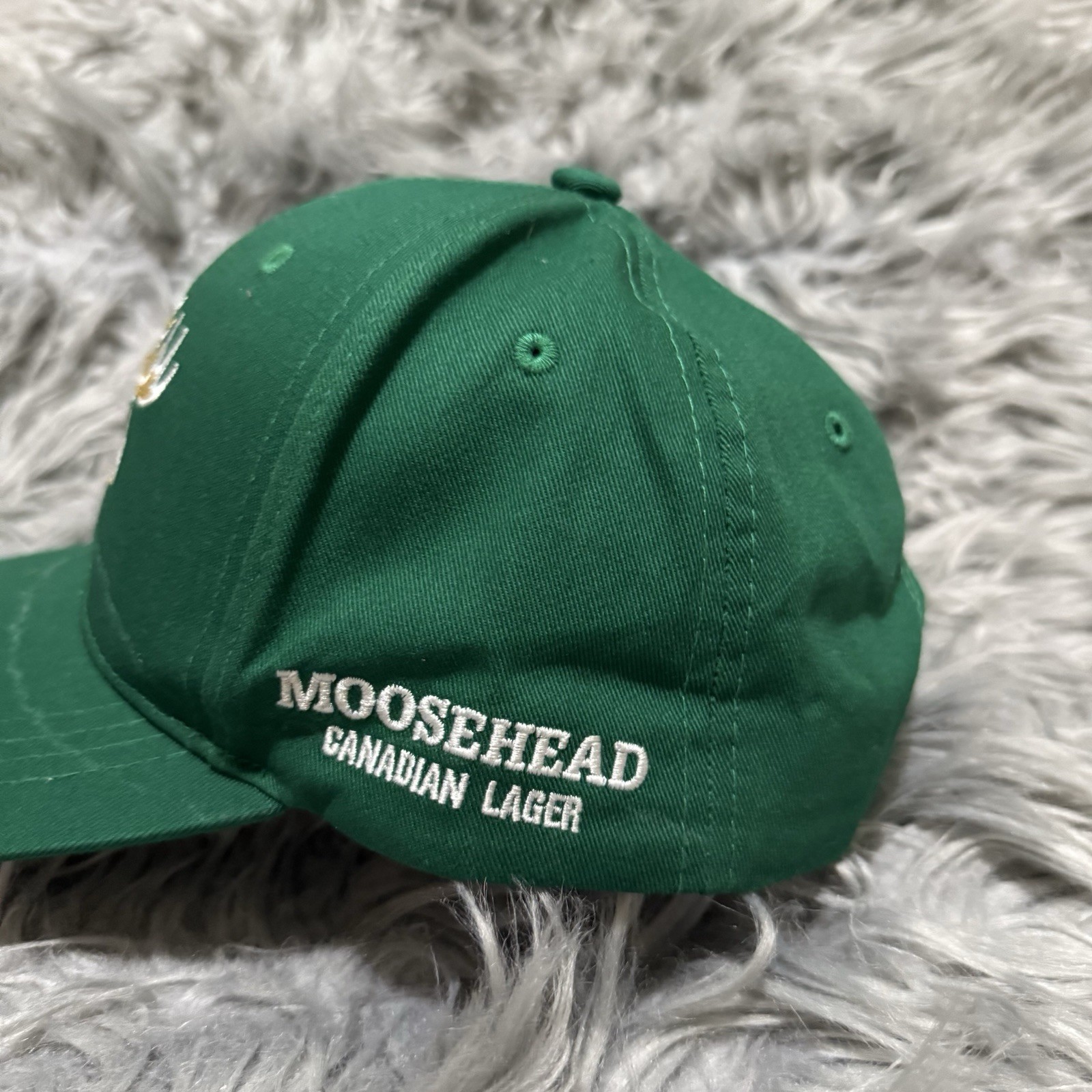 Moosehead Breweries Green Adjustable Hat Moose Lo… - image 2