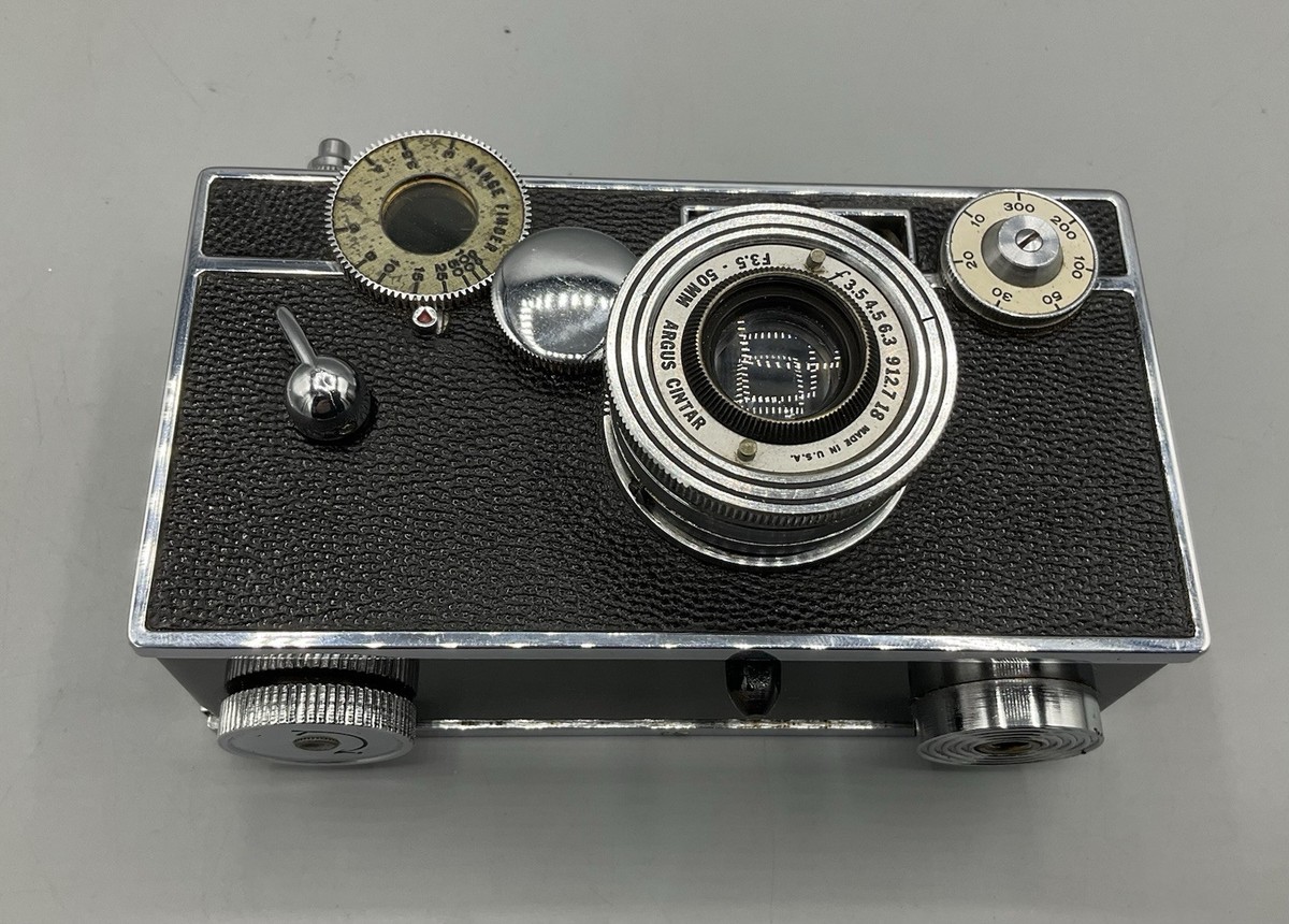 山*川様 argus COATED CINTARレンジファインダーカメラ 50m argus rangefinder w/ argus coated cintar 50mm f/3.5 lens | eBay