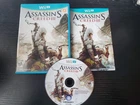 Assassin's Creed III 3 (Nintendo Wii U, 2012) COMPLETE GCM CIB