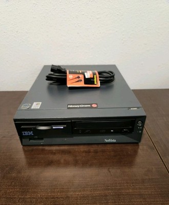 Vintage IBM NetVista 6346 Desktop Computer PC 6346-KKU MT-M Powers On For Parts 