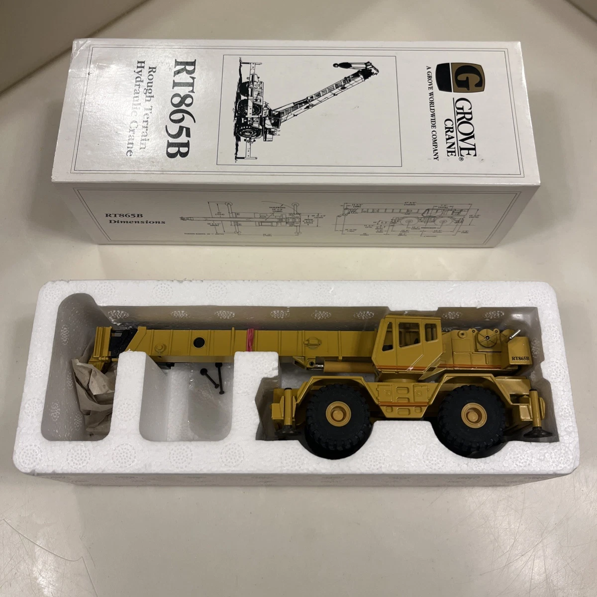 NZG Crane Contemporary Manufacture Diecast Construction Equipment
