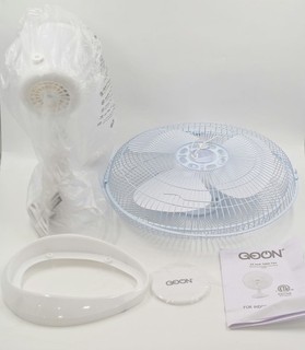 GO ON 12" Oscillating Desk Fan