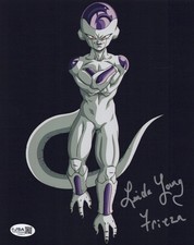 Dragon Ball Z- Linda Young, Frieza signed 8x10 photo JSA COA