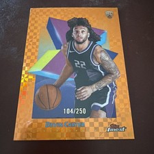 2025 Topps Finest Basketball - Devin Carter Orange X-Fractor /250