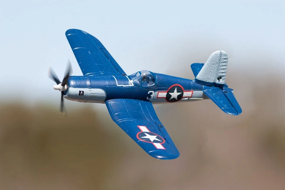 Rage RCF4U Corsair Jolly Rogers Micro RTF Airplane Pilot Assist PASS RGRA1301V2 - Image 4 of 4