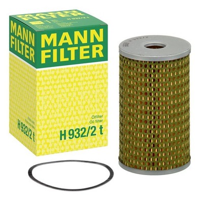 Ölfilter MANN-FILTER H 932/2 t Filtereinsatz mit Dichtung