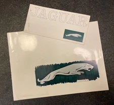 2 1961 Jaguar XK-E Mark IX 3.8 sedan sales brochures literature ORIGINAL