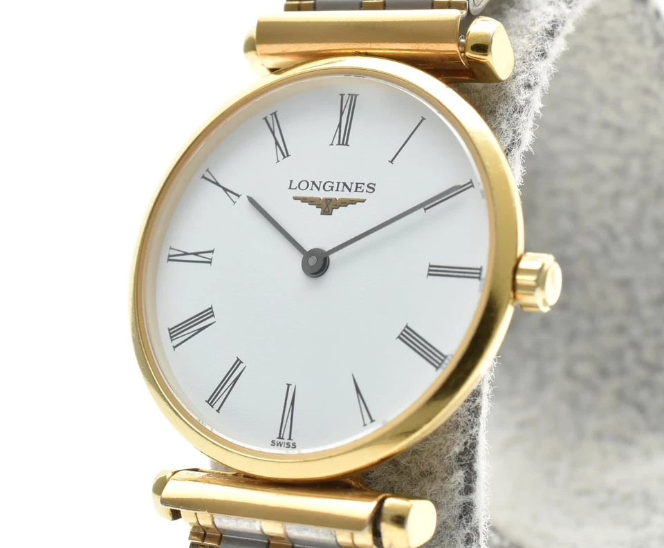 *CASI COMO NUEVO* Reloj Longines La Grande Classique Blanco L4.209.2 Cuarzo Damas Foto 2 de 4