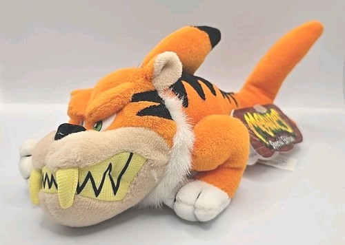 1998 Meanies Special Edition Tiger Shark Plush Animal w Tag BB27
