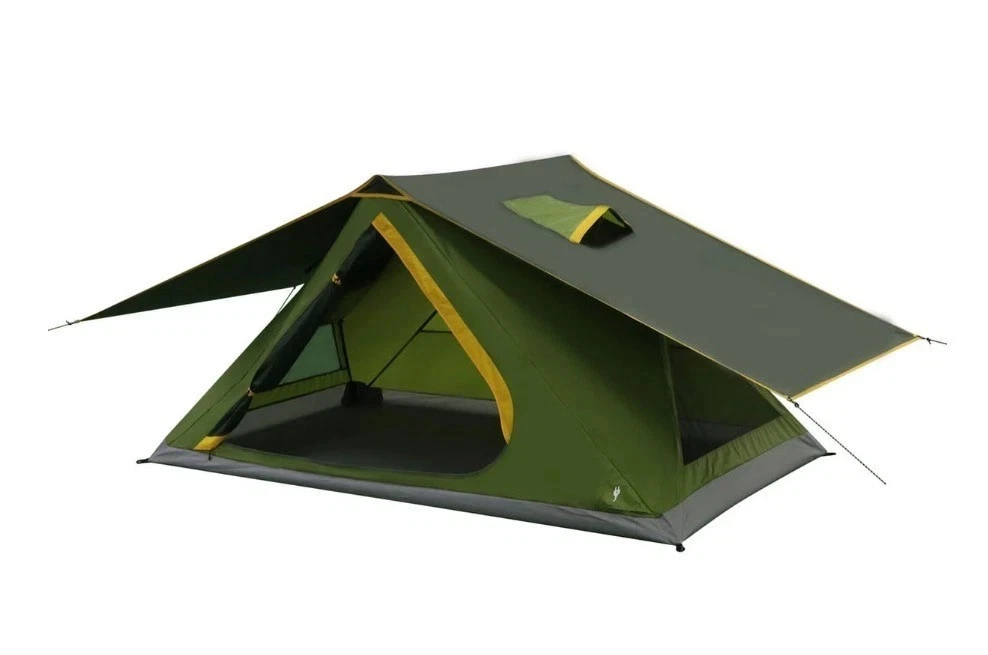 Ozark Trail Pop-up Instant Hub Tent, Green, 2-Persons, Dimensions: 57.48"x88.58"