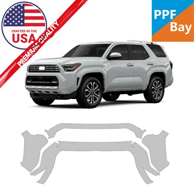 For Toyota 4Runner 2025-2026 Front Bumper Paint Protection Film PreCut Kit PPF - Image 1 of 4