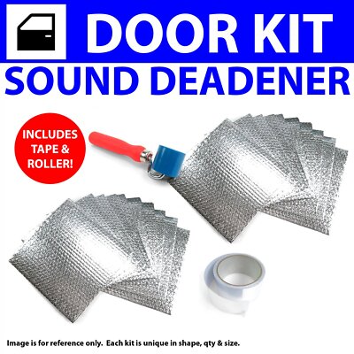 Heat & Sound Barrier 1984-2001 Jeep Cherokee 4 Door Pro+ Kit Tape & Roller