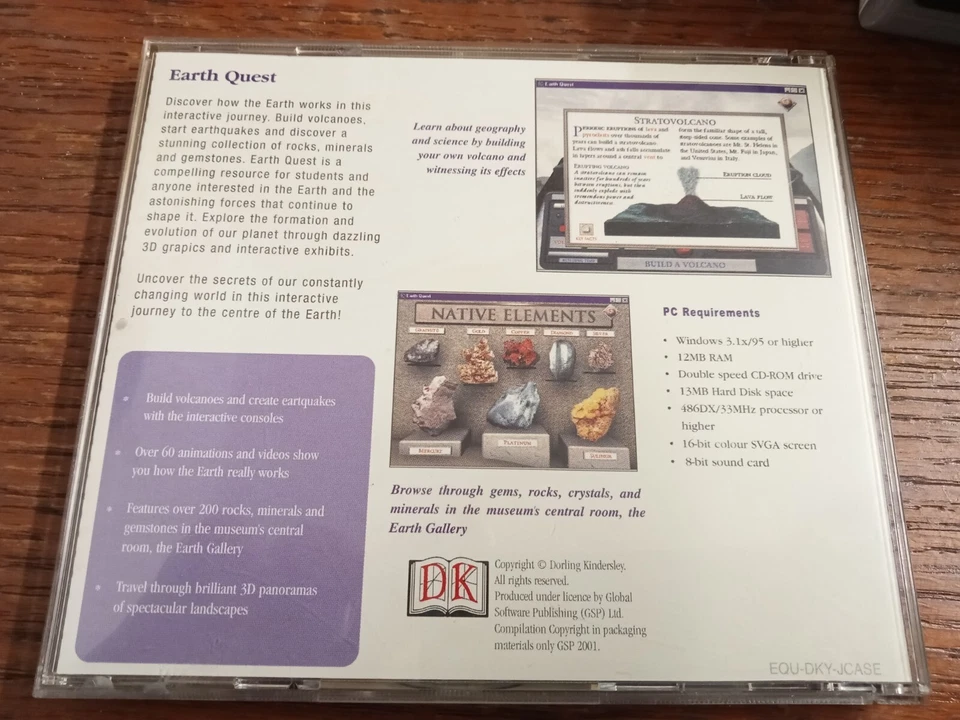 Earth Quest CD ROM Dk Publishing - Image 2 of 4