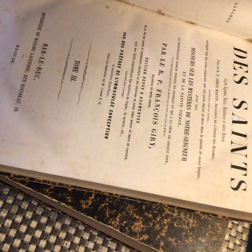 COMPLET 4/4 PERE GIRY Vie Des Saints. 1858-1860 - Picture 23 of 24