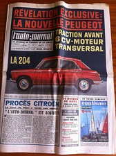 >L'AUTO-JOURNAL n°327 du 06/1963; 24 H du Mans/ Hillmam Imp/ Procès Citroen