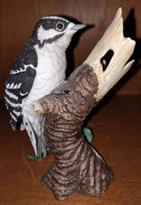 Lenox Downy Woodpecker, 1989 with COA