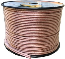 100m Lautsprecherkabel 2x 0,75mm ² Boxen Audio Speaker 2x0,75 CCA-Kupfer Cable