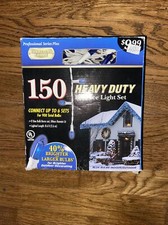 Nuevo Juego de Luces de Hielo Azul Navidad Serie Plus Heavy Duty