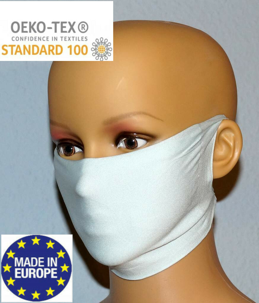 NANO SILBER Mundschutz Silberionen antibakteriell Gesichtsmaske Staubmaske