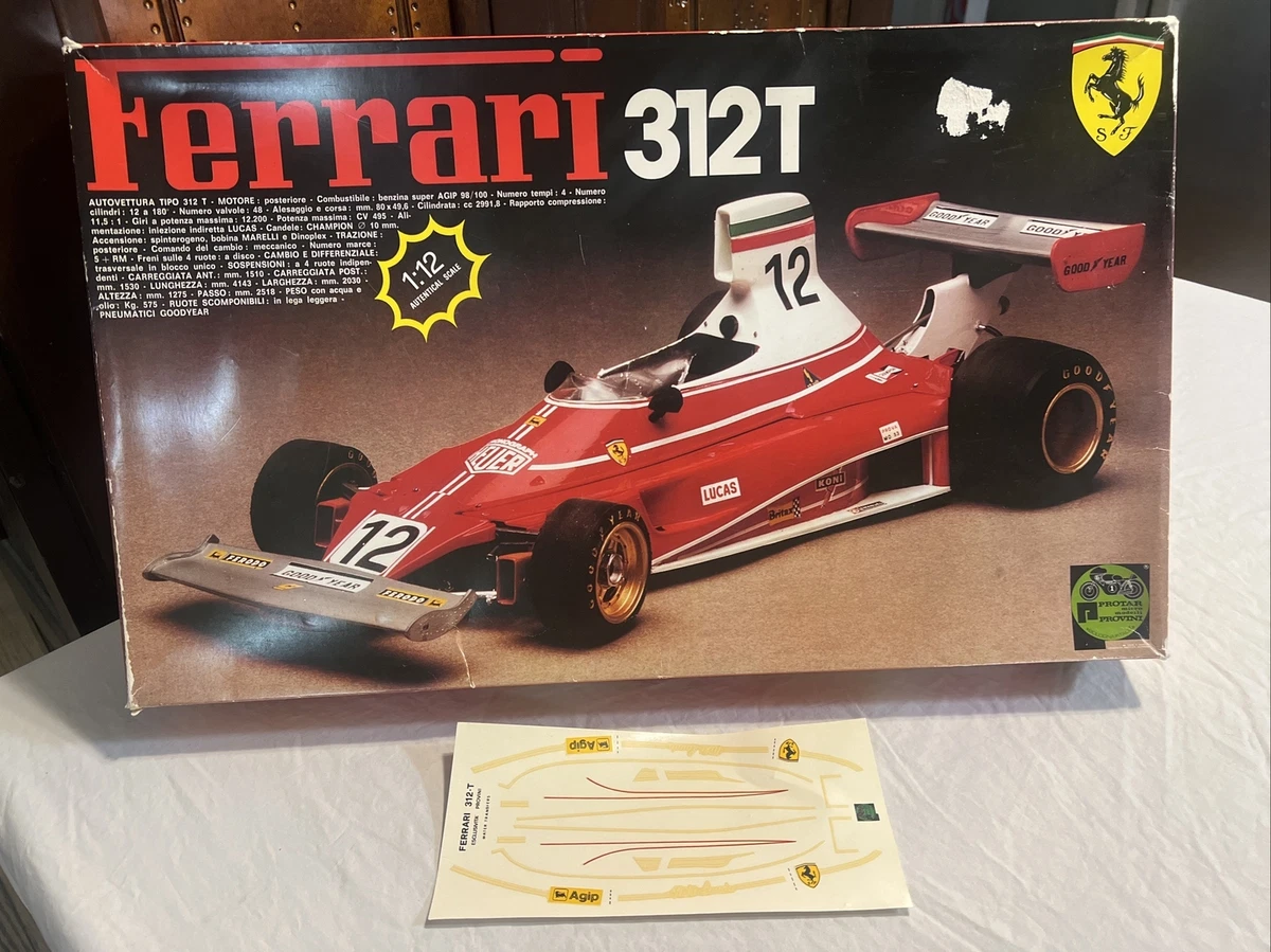 Ferrari 312t In 1/12 Scale Sports Car Toy Models & Kits for sale