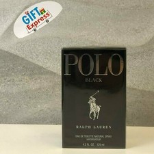 Polo Black by Ralph Lauren 4.2oz EDT Men s Cologne New In Box Elegant Scent